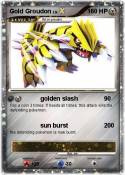 Gold Groudon