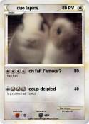 duo lapins