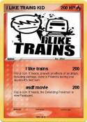 I LIKE TRAINS