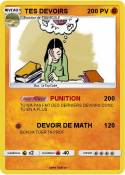 TES DEVOIRS