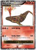 lava whale