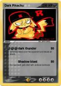 Dark Pikachu