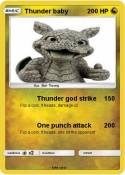 Thunder baby