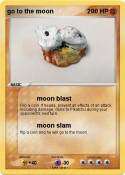 go to the moon