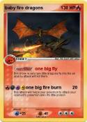 baby fire drago