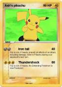 Ash's pikachu