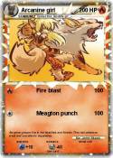 Arcanine girl