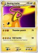 Boxing riachu
