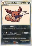 Eevee with Gun