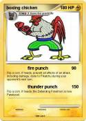 boxing chicken