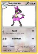 Fairy Lucario