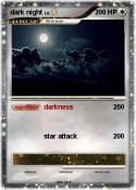 dark night