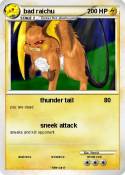 bad raichu