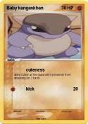 Baby kangaskhan