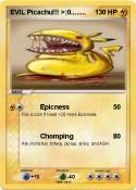 EVIL Picachu!!!