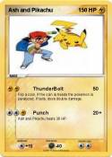Ash and Pikachu
