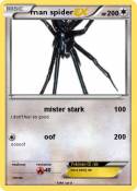 man spider