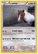 Le poney