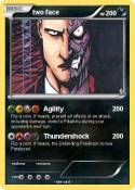 two face