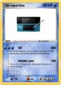 3ds aqua blue
