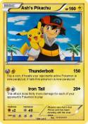 Ash's Pikachu