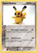 Robot Pikachu