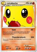 cut pikachu