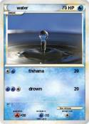 water