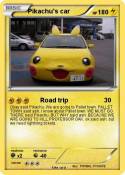 Pikachu's car