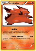 fire pikachu