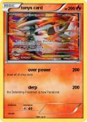 tonys card