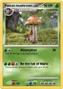 Poison mushroom