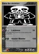 Sans the skelet