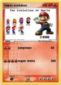 mario evolution