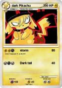 dark Pikachu