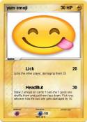 yum emoji
