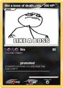 like a boss of