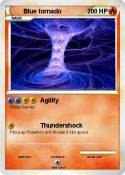 Blue tornado