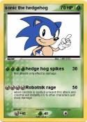 sonic the hedge