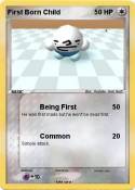 First Born