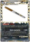 gold sharpie