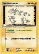 mortifero nadde