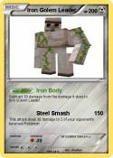 Iron Golem Lead