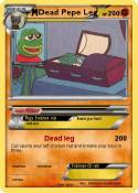 Dead Pepe Leg