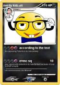 nerdy kid