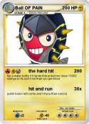 Ball OF PAIN