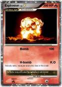 Explosion