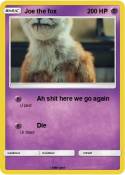 Joe the fox