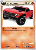 my pet raptor