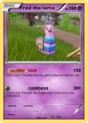 Fred the lama